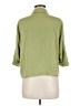 MICHAEL Michael Kors 100% Polyester Green 3/4 Sleeve Blouse Size M - photo 2