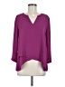 Alfani Purple 3/4 Sleeve Blouse Size M - photo 1