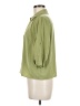 MICHAEL Michael Kors 100% Polyester Green 3/4 Sleeve Blouse Size M - photo 5