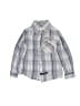 Converse 100% Cotton Plaid Gray Long Sleeve Button-Down Shirt Size 4T - photo 1
