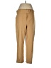 Vince. Solid Tan Linen Pants Size L - photo 1