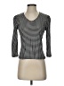 Unbranded Black 3/4 Sleeve Top Size S (petite) - photo 1
