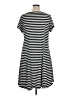 Torrid Stripes Black Casual Dress Size 1X (estimated) - photo 2