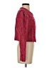 Lavender Brown Print Red Jacket Size S - photo 4