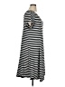 Torrid Stripes Black Casual Dress Size 1X (estimated) - photo 4
