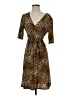 Star Vixen Animal Print Brown Casual Dress Size S - photo 1