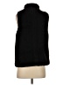 J.Crew 100% Polyester Black Faux Fur Vest Size S - photo 2