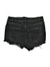 Zara Black Denim Shorts Size 4 - photo 2