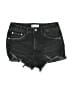 Zara Black Denim Shorts Size 4 - photo 1