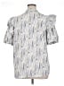 Jodifl 100% Polyester Silver Short Sleeve Blouse Size 1X - photo 2