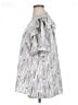 Jodifl 100% Polyester Silver Short Sleeve Blouse Size 1X - photo 5