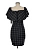 Lulus Plaid Gray Casual Dress Size M - photo 2