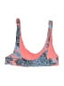 Topshop Print Blue Swimsuit Top Size 4 - photo 2