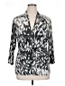 Rafaella Silver 3/4 Sleeve Blouse Size XL - photo 1