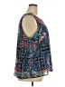 Cj Banks 100% Polyester Blue Sleeveless Blouse Size 2X - photo 4