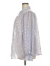 ModCloth 100% Polyester Polka Dots Silver Long Sleeve Blouse Size 4X - photo 5