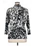 Rafaella Silver 3/4 Sleeve Blouse Size XL - photo 2