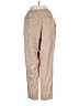 Vetta 100% Tencel Solid Tan Casual Pants Size S - photo 2