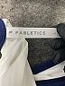 Fabletics White Blue Romper Size L - photo 4