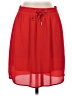 ATM 100% Polyester Solid Red Casual Skirt Size S - photo 1