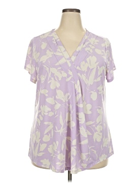 Lane Bryant Short Sleeve Blouse