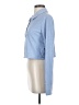 MWL by Madewell Blue Long Sleeve Blouse Size S - photo 5