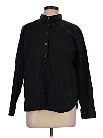 SPANX Long Sleeve Button-Down Shirt (view 1)