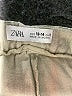 Zara Green Ivory Cargo Pants Size 13 - 14 - photo 3