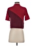 BCBGeneration Burgundy Short Sleeve Turtleneck Size XXS - photo 2
