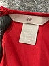 H&M 100% Polyester Burgundy Red Romper Size 0 - photo 4