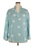 Misslook 100% Polyester Teal 3/4 Sleeve Blouse Size XXL - photo 1