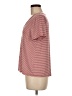 LUXE Stripes Red Short Sleeve T-Shirt Size M - photo 5
