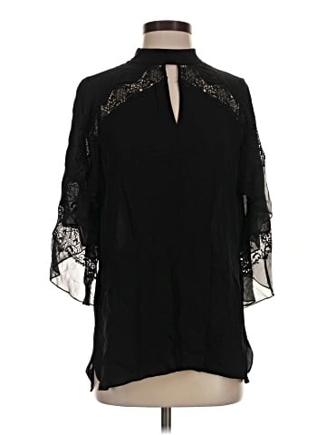 Elie Tahari 3/4 Sleeve Silk Top (view 1)