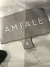 Amsale 100% Polyester Gray Casual Dress Size 4 - photo 4