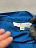 Derek Lam 100% Polyester Blue Long Sleeve Polo Size EU (IT) 38 / US 2 - photo 7