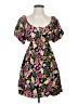 Liberty Love 100% Polyester Floral Black Casual Dress Size S - photo 1
