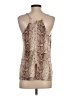 Bar III Tan Sleeveless Blouse Size S - photo 2