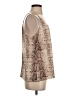 Bar III Tan Sleeveless Blouse Size S - photo 4