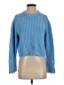 J.Crew 100% Cotton Solid Blue Pullover Sweater Size S - photo 1