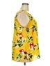 Rose + Olive 100% Polyester Yellow Sleeveless Blouse Size 2X - photo 4