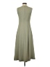 Luxely Solid Green Casual Dress Size 0 - photo 2