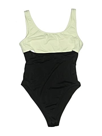 Solid & Striped One Piece Swimsuit (view 1)