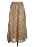 Shein 100% Polyester Paisley Tan Casual Skirt Size 8 - 10 - photo 1