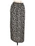 Yozy Print Black Casual Skirt Size 6 - photo 2