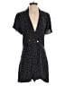 Zara 100% Polyester Polka Dots Black Casual Dress Size S - photo 1