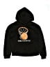Unbranded 100% Polyester Black Pullover Hoodie Size 13 - 14 - photo 1