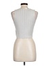 Bershka Silver Sleeveless Blouse Size L - photo 2