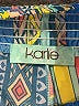 Karlie Print Blue Casual Pants Size 26 waist (estimated) - photo 7