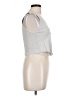 Bershka Silver Sleeveless Blouse Size L - photo 4