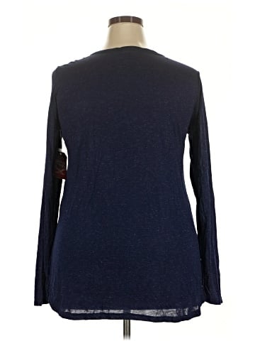 Faded Glory Long Sleeve Henley (view 2)